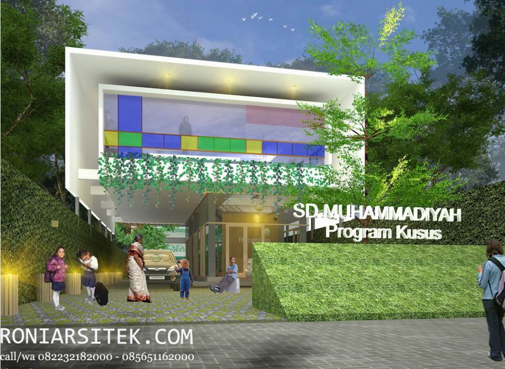 Acuan Desain Gedung Sekolah Tk Gambar Desain Arsitek
